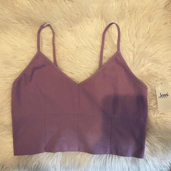[ 2 FOR $25 ] PINK & PURPLE CROP TOPS - Picture 3 of 7